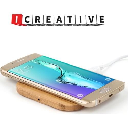 Wood Bamboo Wireless Charger For iPhone 11 Pro Xs Max 8 Samsung Galaxy Note 10 9 S10 Plus Huawei Xiaomi