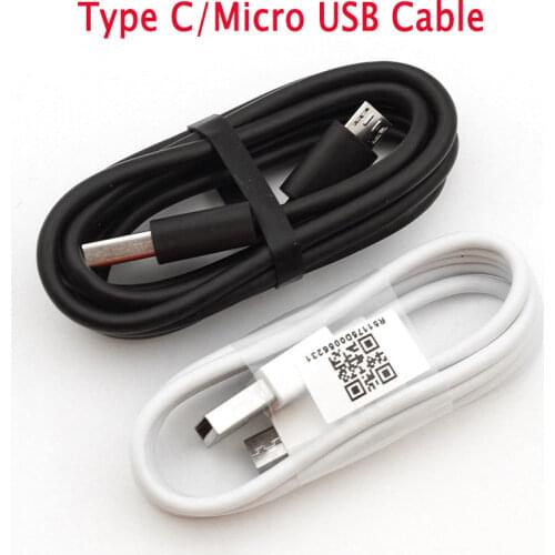 Original XIAOMI Type-C/Micro USB Cable USB C Fast Charging Data Cord For Mi 9 8 SE CC9 Note 10 Lite Redmi 7A 6A 5A 4X Note 8 8T