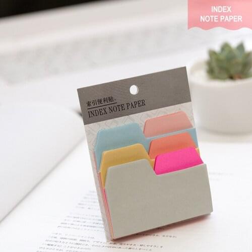 Commercial Stationery Storage box Memo Pad Bookmarks Creative Work Plan Sticky Notes Office School Supplies Paper Stickers