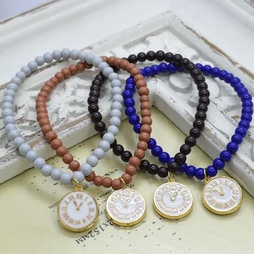 2 pieces/lot Hot Sale Top-Rated Fashion Alloy Charms & Glass Beads Varies Bracelets Women Holiday Gifts Jewelry Bijoux B15236