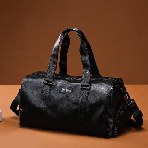 Mens Portable Travel Bag Large Capacity Travel Bag Luggage Bag Business Trip Gym Bag Logo Customization