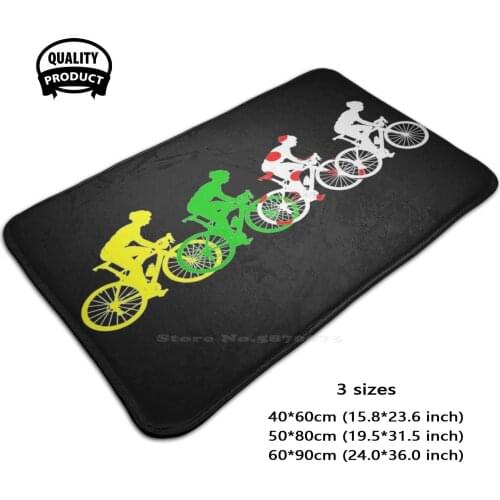 Cyclinr Soft House Family Anti-Slip Mat Rug Carpet Cyclinr Mountain Bike Road Bike Downhill Vintage Retro Race Winner Biking