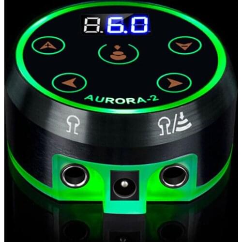 New Professional Mini AURORA II LCD Touch Pad Tattoo Power Supply -- TPS032
