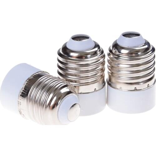 1Pc E14 To E27 lamp holder Base Screw Light Lamp Bulb Holder Adapter SocketElectric Slice Flame-retardant PBT Converter