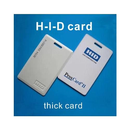 Wholesale Access control H-I-D card thick card RFID Card 125KHz 26 Bit Model Number 1326 id card