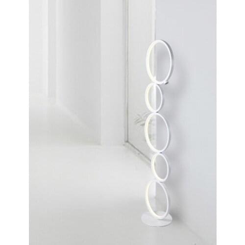 Modern Minimalist Floor Lamp Nordic Living Room Bedroom Sofa Standing Lamp LED Dimmable Floor Lights Indoor Decor Light Fixtures