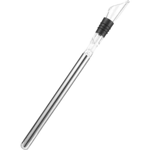 Stylish Arrival Rushed Ice Bucket Stainless Steel Barware Wine Pourer With Chill Rod Bottle Coolers Chiller Stick Spout Aerator