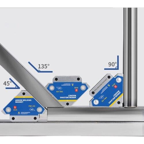 Welding brackets 45 degrees 90 degrees 135 multi-angle magnet welding positioner ferrite auxiliary positioner tool