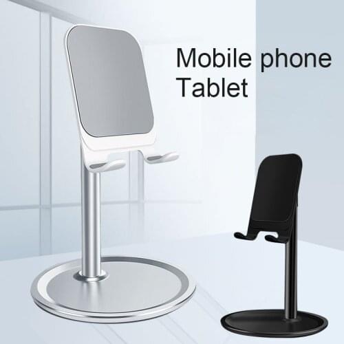 Telescopic Bracket Mobile Desk Holder Stand For iPhone Universal Adjustable Metal Desktop Table Holder Stand For iPad Pro