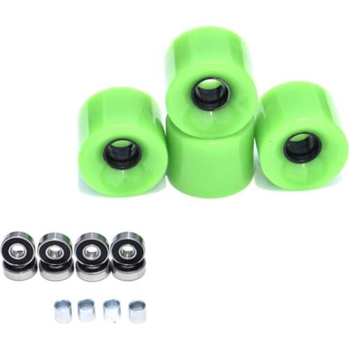 Top!-4Pcs/Set Cruiser Skateboard Wheels Blank Pro 60X45mm Longboard Wheel Fit 22 Inch Skate Board