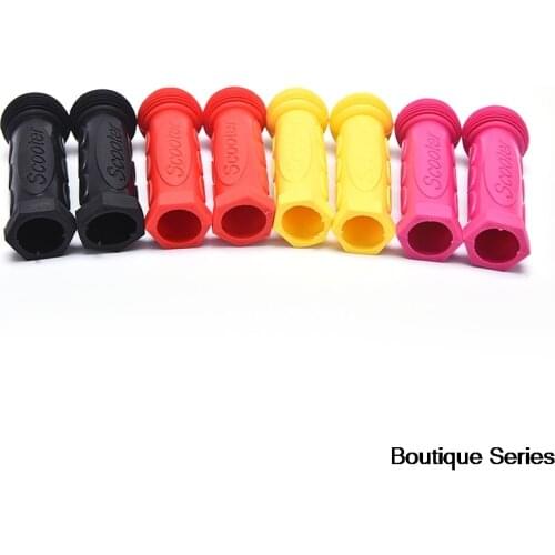 1 Pair Rubber Skateboard Scooter Handlebar Grips Children Bike Bicycle Grip