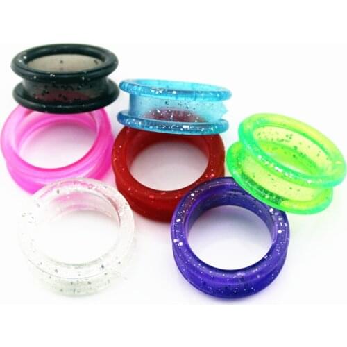 5pcs professional Silica gel hair scissors ring cutting barber makas scissor Circle thinning shears hairdressing scissors rings