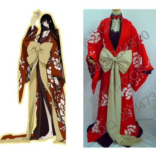 2016 xxxHolic Yuuko Ichihara kimono Cosplay Costume