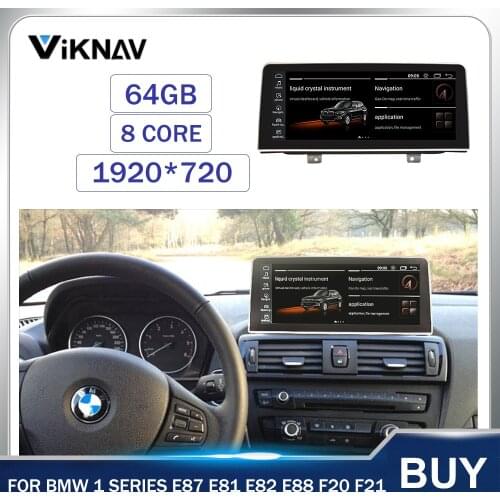 Android 10 Car Radio for BMW 1 Series E87 E81 E82 E88 F20 F21 Car Video Player 2 din Stereo GPS Navigation HD Screen Head Unit