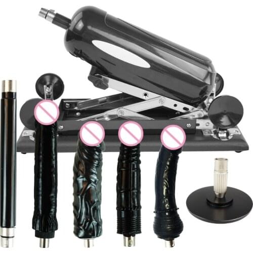 Fredorch 2021 Updated Sex Machine Gun with Big Dildo Love Machine with Different Accessories Automatic Sex Machine for women Men