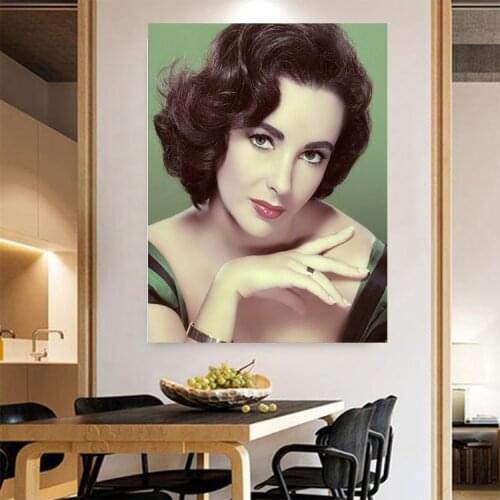 Elizabeth Taylor Full square DIY 5d Diamond Painting Cross Stitch Diamond Embroidery Patterns rhinestones Diamond Mosaic