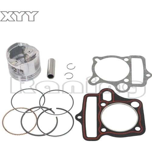 Motorcycle Engines YX140 Piston Rings Kit 56mm 13mm Pin and Gaskets Set For YX 140cc Engine PIT PRO TRAIL DIRT BIKE