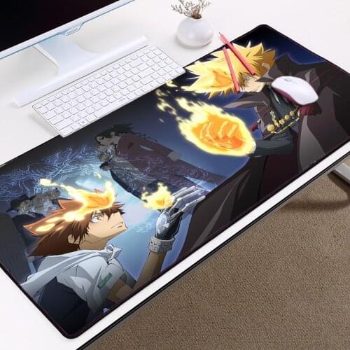 Mairuige Sawada Tsunayoshi Japan Anime Popular Comic HITMAN REBORN! Mousepad Big Table Desktop Pc Computer Rubber Mice Mat Pad