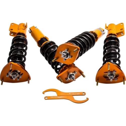 24 Way Adj. Damper Coilovers Suspension Shock Kits For Subaru Impreza WRX Sti 2008-2013