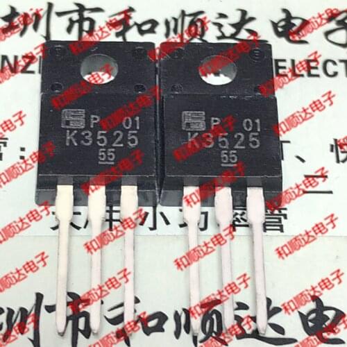 Original New 5pcs / K3525 2SK3525 TO-220 600V 6A