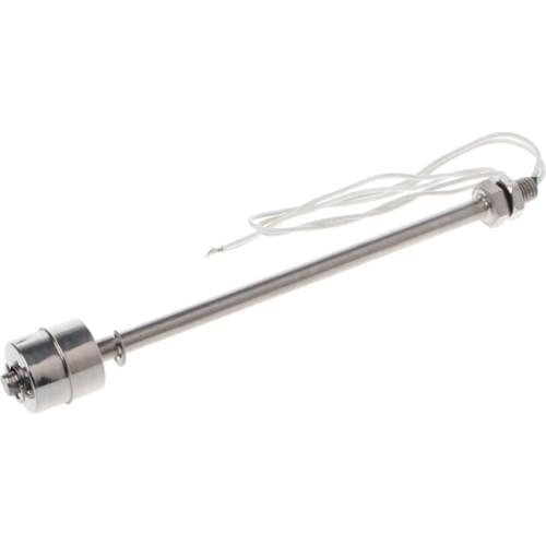 Stainless Steel Float Switch Tank Liquid Water Level Sensor 110V 220V 220mm 10W