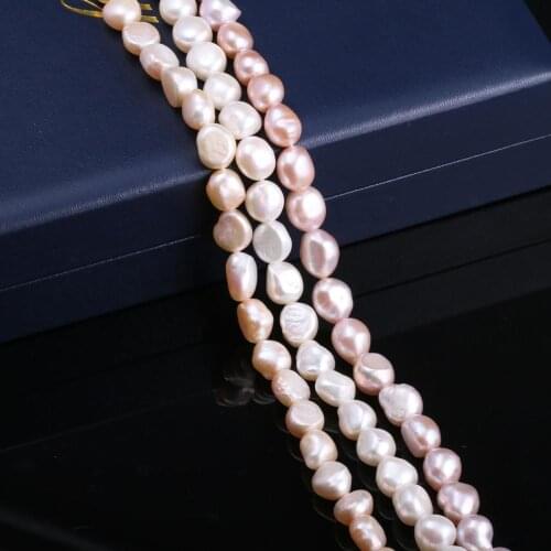 Irregular Freshwater Pearl Loose Beads 10-11 Mm For DIY Bracelet Earring Necklace Sewing Craft Jewelry Accessory