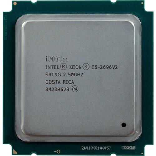 Intel Xeon E5-2696v2 E5 2696v2 E5 2696 V2 2.5GHz 12-Core 24-Thread CPU Processor 30M 115W LGA 2011