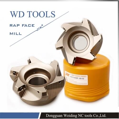 RAP 400R 80-27-5T 75 Degree High Positive Face Mill Cutting Diameter For APMT1604 inserts