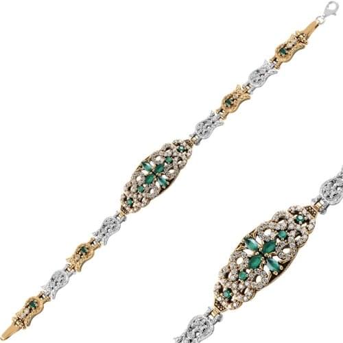 Silver 925 Sterling Zircon Cubic Zirconia Authentic Bracelet