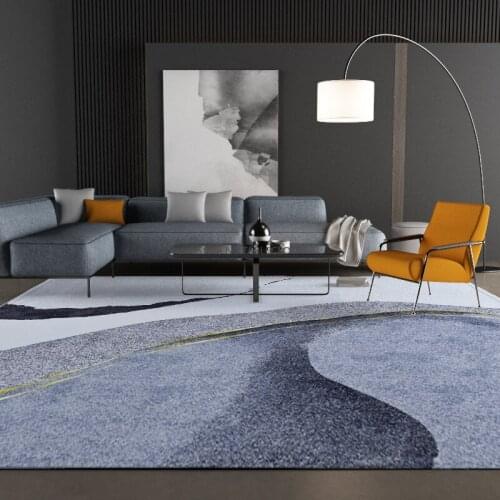 Living Room Carpet Modern Minimalist Sofa Coffee Table Blanket Nordic Bedroom Floor Mats Household Carpet Large Area Floor Mats