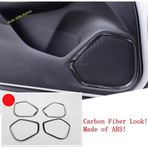 Lapetus Inner Door Tweeter Speaker Audio Loudspeaker Sound Cover Kit Trim Fit For Honda FIT JAZZ 2014 - 2019 ABS Auto Accessory