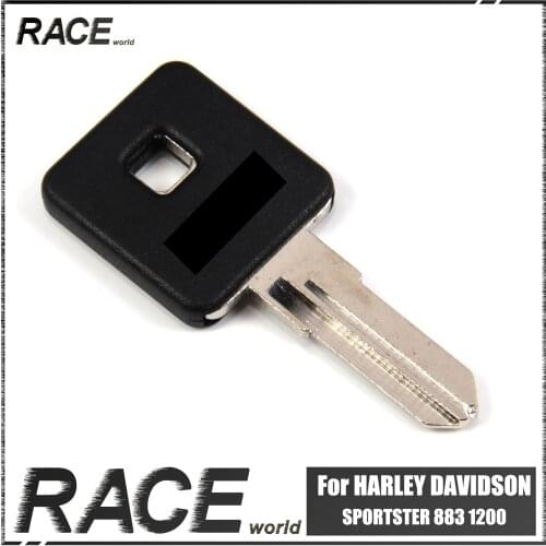 Motorcycle Uncut Blade Blank Key Embryo For HARLEY DAVIDSON SPORTSTER 883 1200 Motorcycles Replacement Accessories Hight Quality