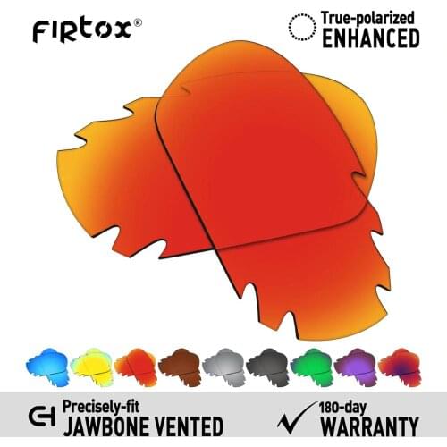 Firtox Anti-Seawater Polarized Lenses Replacement for-Oakley Jawbone Vented Sunglasses (Lens Only) - Multiple Colors