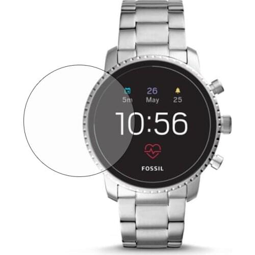 Tempered Glass Protective Film Clear Guard For Fossil Q Explorist HR Gen 4 Generation Watch Smartwatch Screen Protector Cover