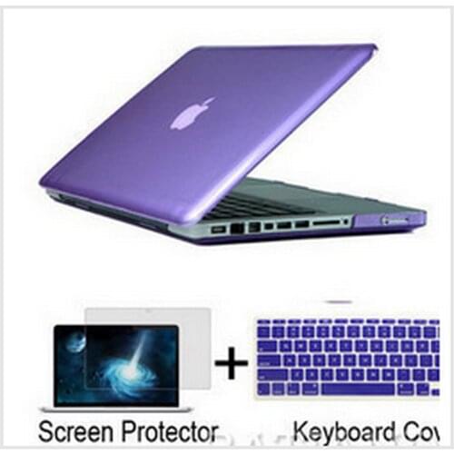 Clear Crystal Surface Hard Cover Case Sleeve for Macbook air11 pro13 15 with retina+LCD+US keyboard without logo
