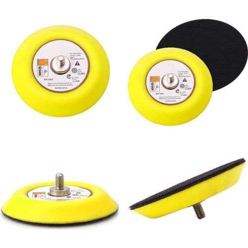1pcs 3inch 75mm Polishing Backer Plate Napping Hook Loop Sanding Disc Pad Sand Tool Accessories
