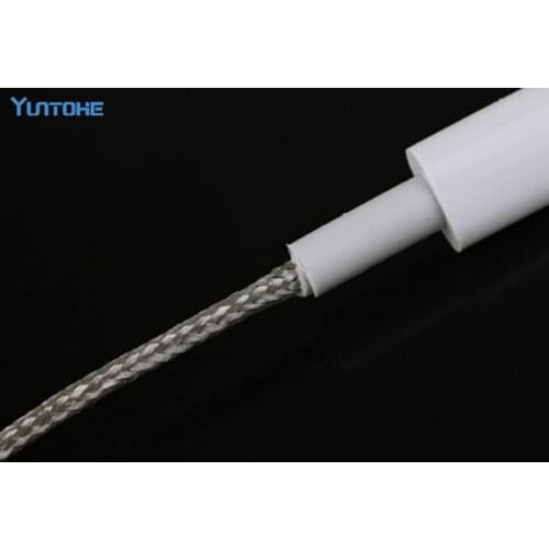 1000pcs/ Lot Fabric White Usb To 8pin Adapter for Phone Data Charger Cord