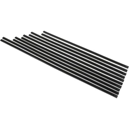 Auto Vehicle Insert Soft Rubber Strip Refill For Metal U-type Wiper Blades Windshield 6mm 14" 16"17'' 18''19''20'' 21''22"2PCS