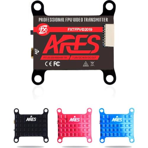 2019 New FXT FX893T 5.8Ghz PIT/25mw/200mw/600mw/1000mW Smart Audio FPV Video MMCX VTX Transmitter for RC Racing Drone