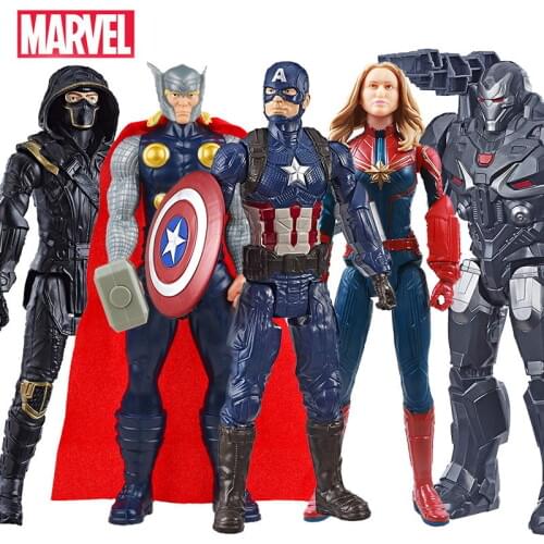 30cm Marvel the Avengers 4 Toys Ant Man Hawkeye War Machine Thanos Captain America Iron Man Action Figure for Children Christmas