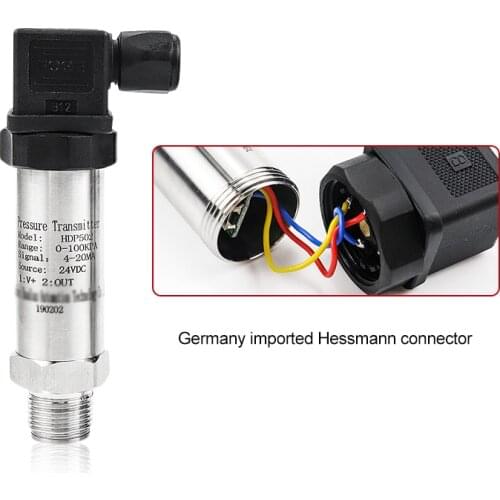 4-20ma vacuum gauge 25mpa 0 5v absolute 1/4" water pressure sensor