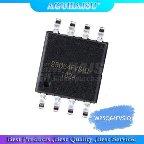 5pcs W25Q64FVSIQ 25Q64FVSIQ 25Q64FVS1Q SOP8 integrated circuit