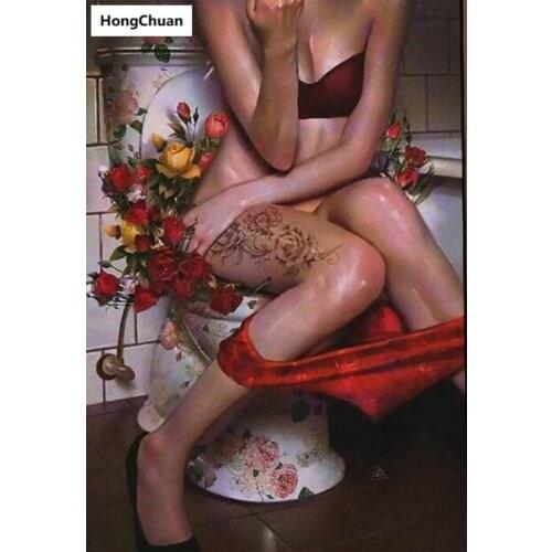 New Couple Sexy Woman 5D DIY Square/Round Diamond Painting Mosaic Cross Stitch Home Decoration Mural Christmas Gift New Year