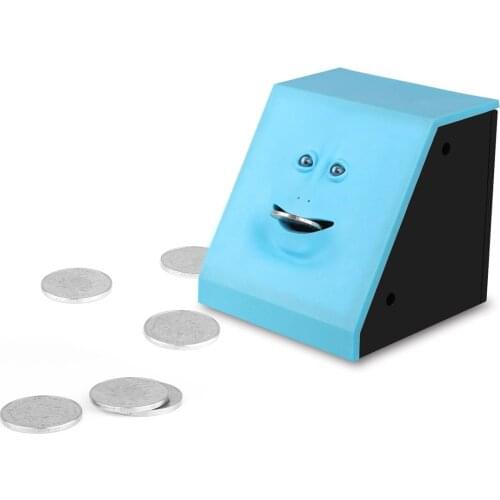 Human Face Piggy Bank Box Saving Bank Coins Box Money Coin Toy Saving Bank For Children Gift Candy Machine Home Decoration