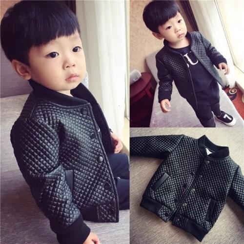 Baby Boy Leather Clothing Jackets Autumn Winter High Quality Thicken PU Leather Coats Toddler Kids Clothes Outerwear 2 3 4 5 6 Y