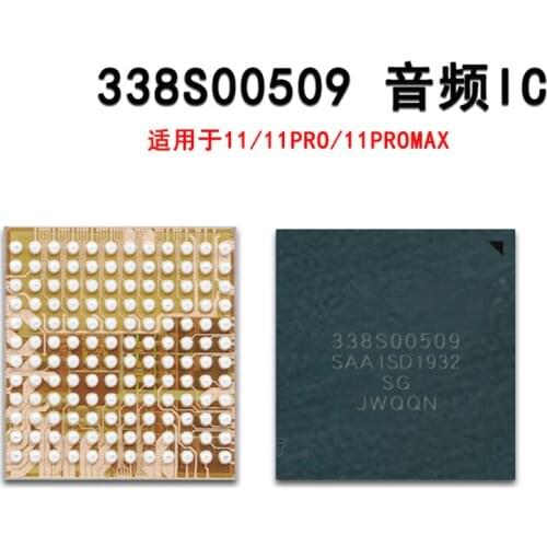 5pcs/lot 338S00509 For iPhone 11/11 Pro/11 Pro Max Big Audio IC Codec Sound Chip IC