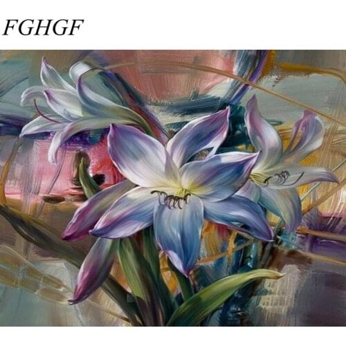 FGHGF Frameless picture wall acrylic painting by numbers abstract drawing by numbers diy oil painting by numbers
