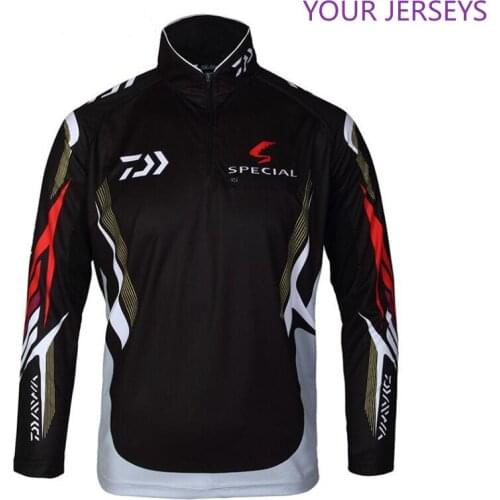 New Daiwa Fishing Clothing Quick Dry Anti-UV Jackets Sports Clothes Long Sleeve Shirts Mens Vest Pesca DAIWA Pesca Camiseta