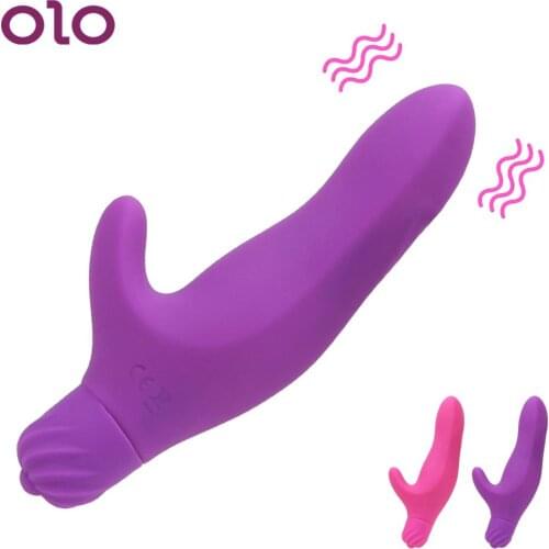 OLO Dildo Vibrator Vagina Clitoris Stimulator AV Stick G-spot Massager Female Masturbator Bullet Vibrator Sex Toys for Women