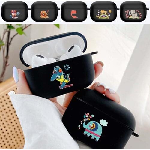 Silicone Case for Apple Airpods Pro Cases Cover Airpods Earphone Cover for Airpods Pro3 Bluetooth Wireless Earphone Accessorie